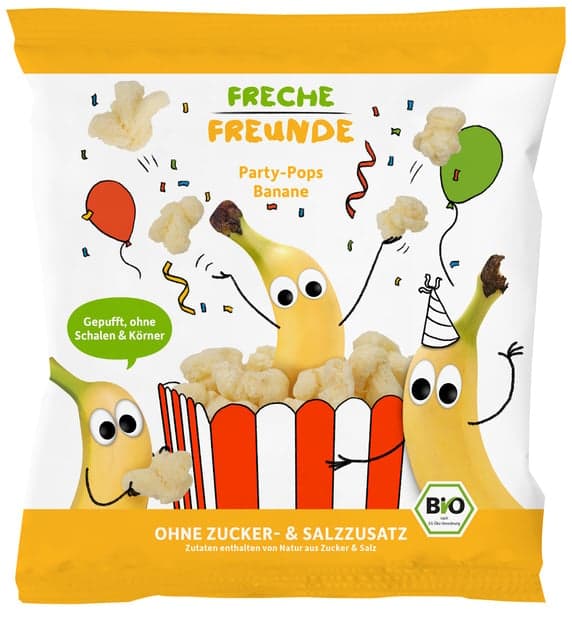 Freche Freunde BIO Party Pops Banana 