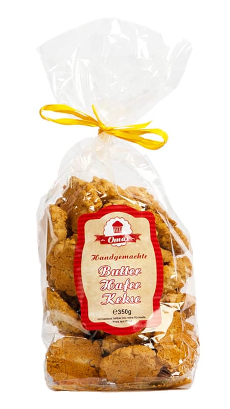 Grandma's butter oat cookies