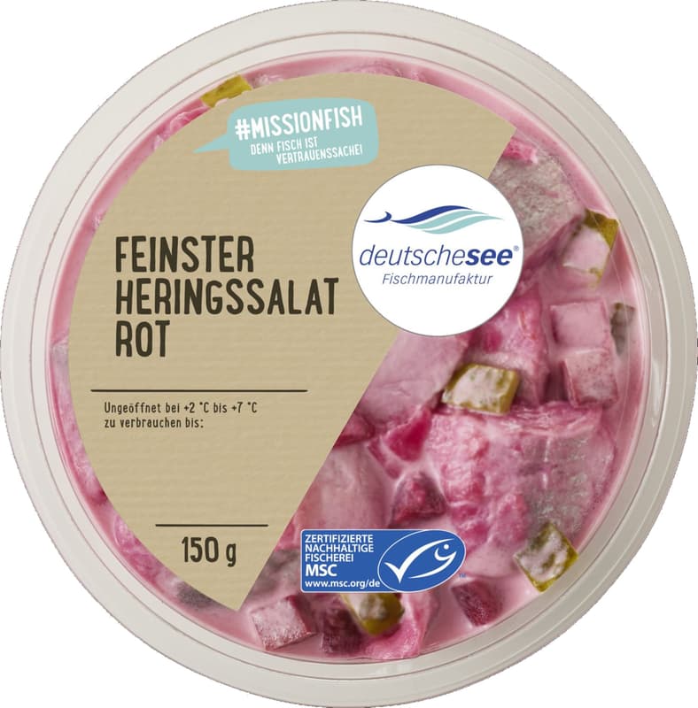 Deutsche See Herringsalad