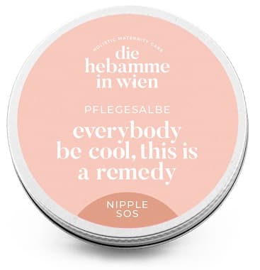 Die Hebamme in Wien Salbe "Nippel SOS - Everybody be cool, this is a remedy!"