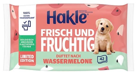 Hakle Moist Fresh and Fruity Watermelon