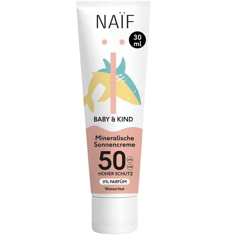 Naïf Care Sonnencreme Baby & Kind 0% Parfüm LSF 50