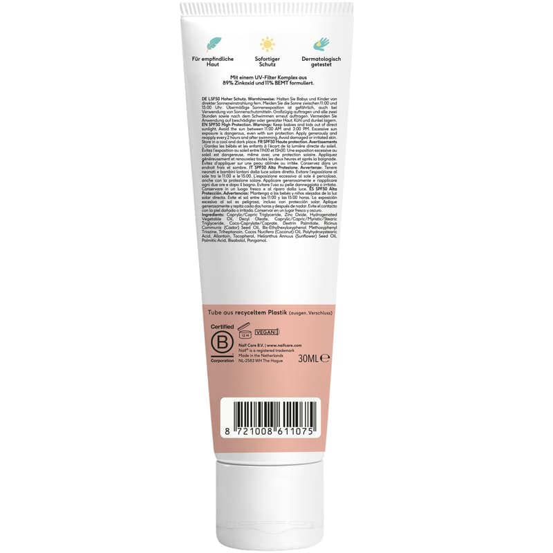 Naïf Care Sonnencreme Baby & Kind 0% Parfüm LSF 50