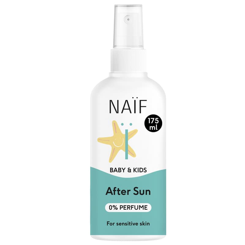 Naïf Care Kühlendes Aftersun-Spray Baby & Kind 0% Parfüm