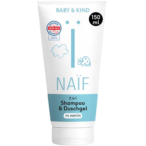 Naïf Care 2 in 1 Shampoo & Shower Gel Baby & Child 0% perfume