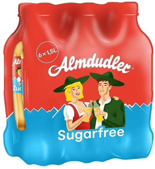 Almdudler Zuckerfrei 6x1,5l PET (EinwegPFAND)
