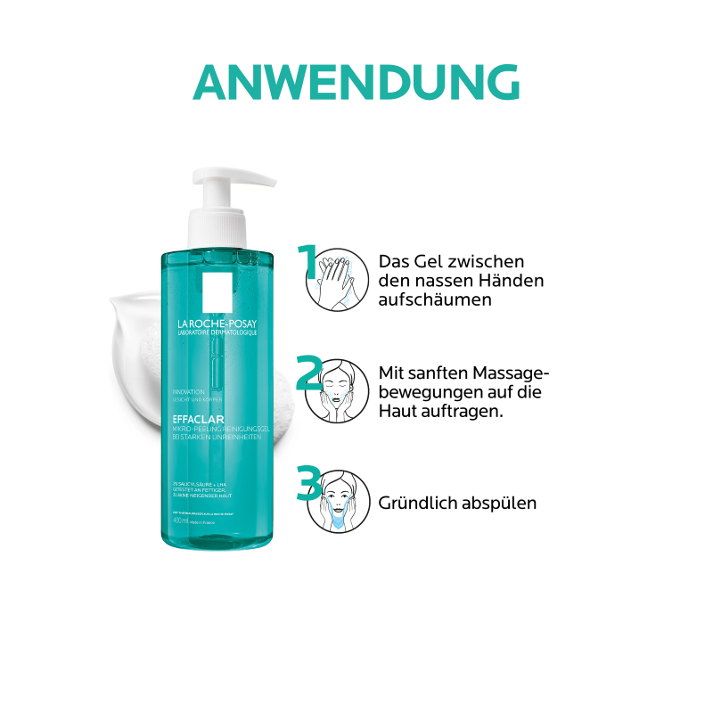 La Roche Effaclar Mikro-Peeling Reinigungsgel