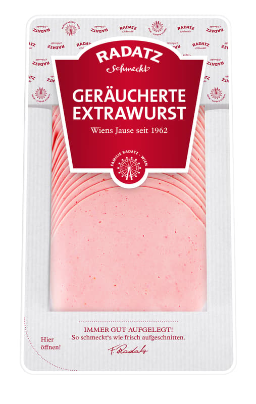 Radatz Extrawurst geräuchert geschnitten