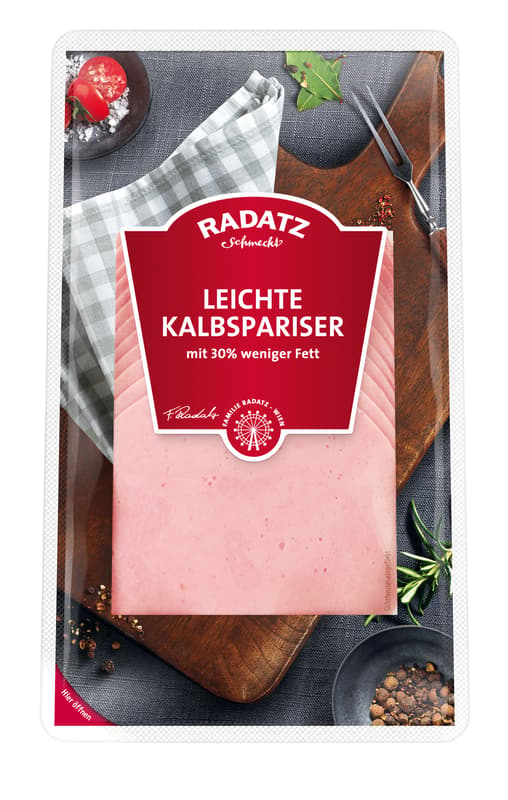 Radatz Leichte Kalbspariser geschnitten