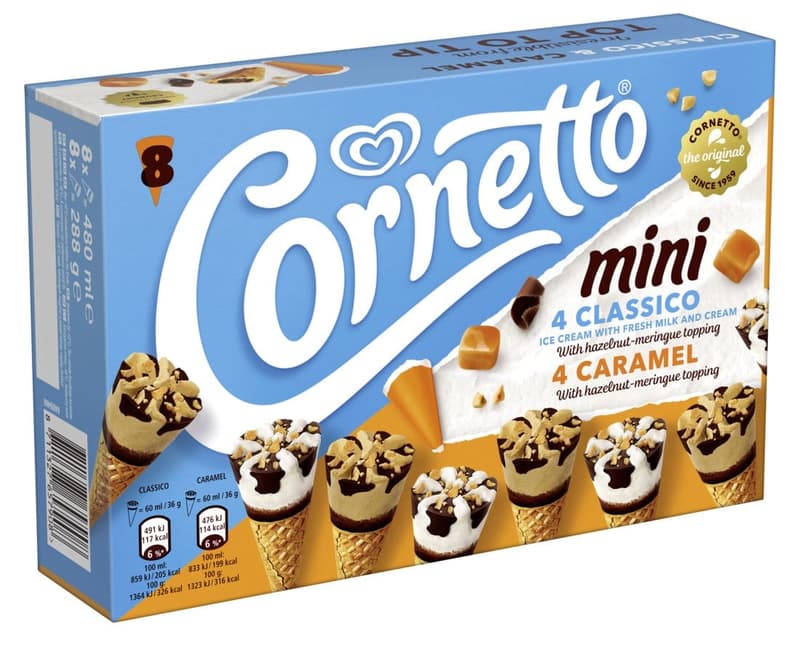 Cornetto Mini Mix (tiefgekühlt)