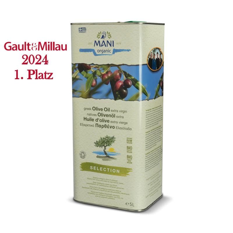 MANI BIO natives Olivenöl extra Selection