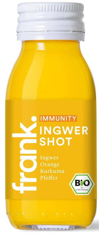 frank. Bio Ingwer Shot Immunity