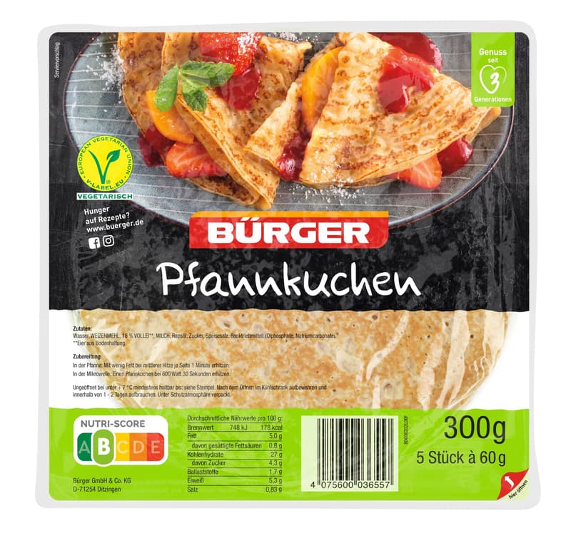 Bürger Pancakes