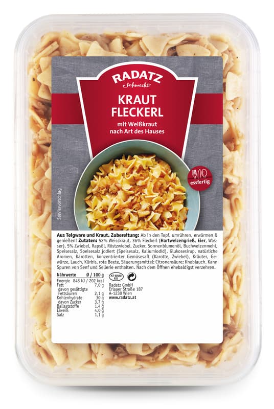 Radatz Krautfleckerl