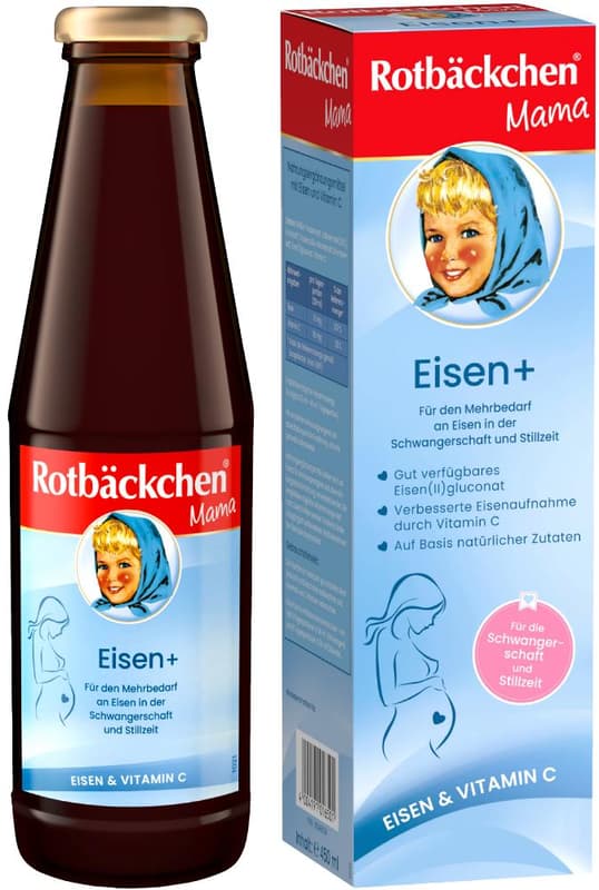 Rotbäckchen Mama Eisen+