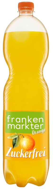 Frankenmarkter Limo Orange zuckerfrei (EinwegPFAND)