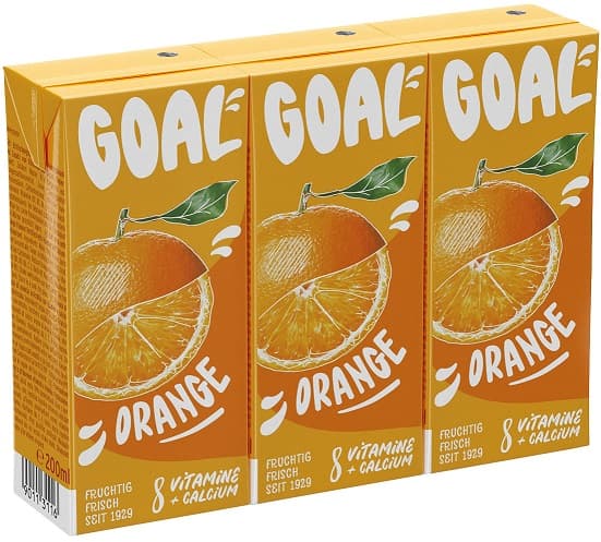 Goal Orangensaft 3x200ml