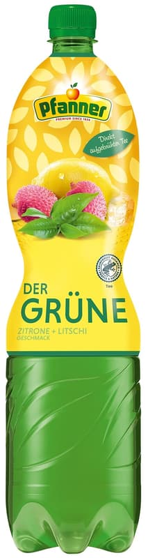 Pfanner Der Grüne Zitrone-Lychee PET (EinwegPFAND)