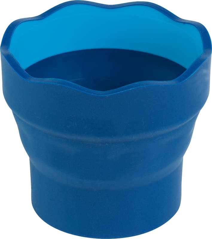 Faber-Castell water cup Clic&Go blue