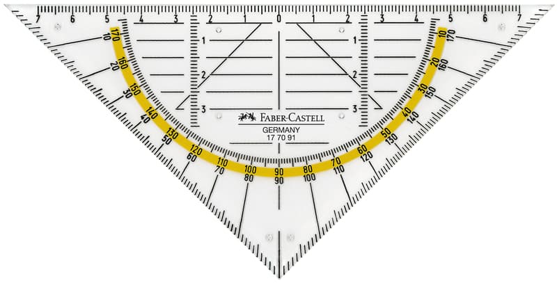 Faber-Castell Geometrie-Dreieck klein 14cm