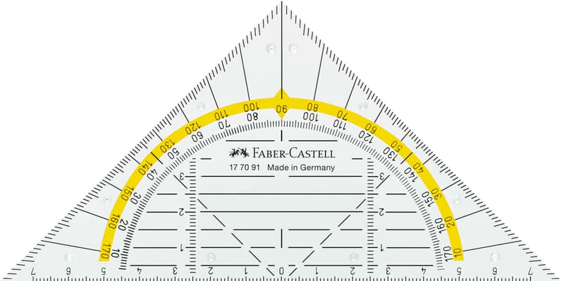 Faber-Castell Geometrie-Dreieck klein 14cm