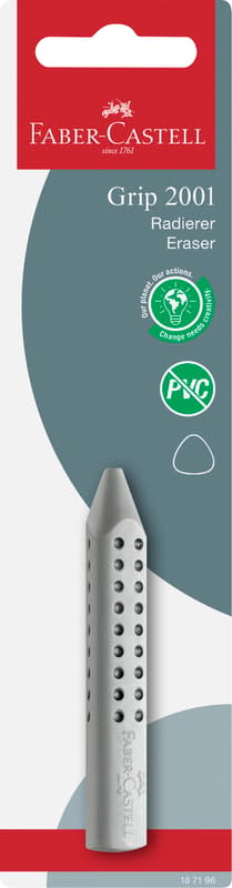 Faber-Castell Dreieckradierer Grip 2001 blister