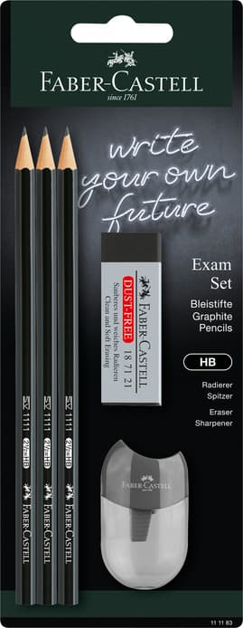 Faber-Castell pencil 1111 Exam Set BK