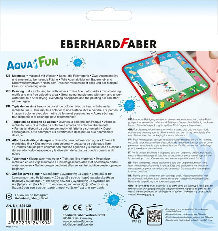 Eberhard Faber Aqua Fun Malmatte