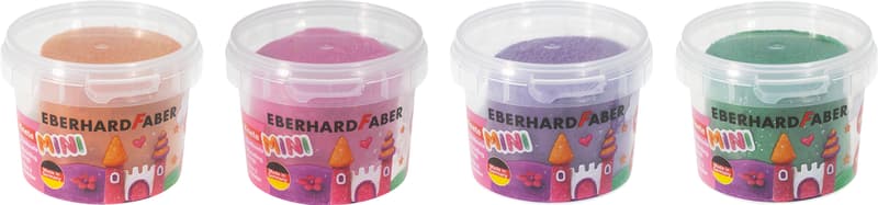 Eberhard Faber Spielknete Glitzer 4er Set