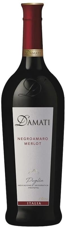 D´Amati Merlot Rosso Puglia IGT 2023 1l