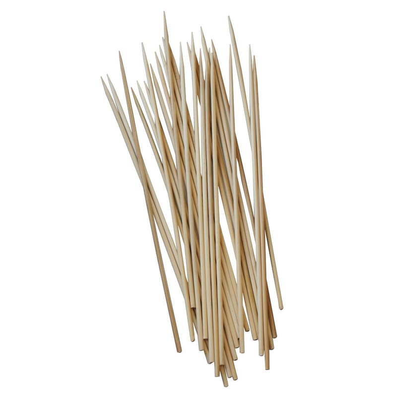 Wooden shashlik skewers, 20 cm