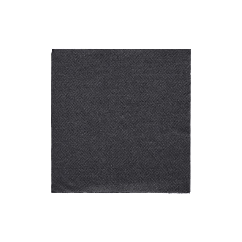 DAILY Collection napkins 24 cm x 24 cm black