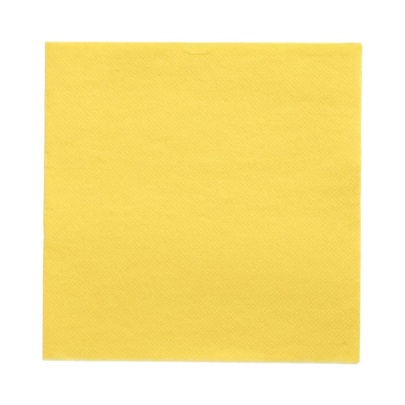 DAILY Collection napkins 32 cm x 32 cm yellow