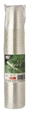Glasses for schnapps, PLA "pure" 4cl, crystal clear