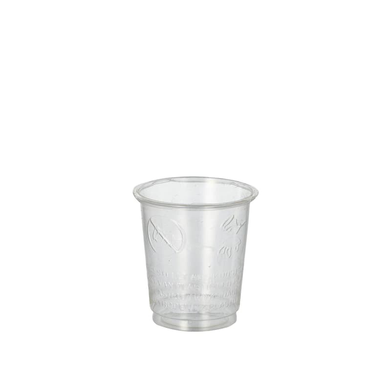 Glasses for schnapps, PLA "pure" 4cl, crystal clear