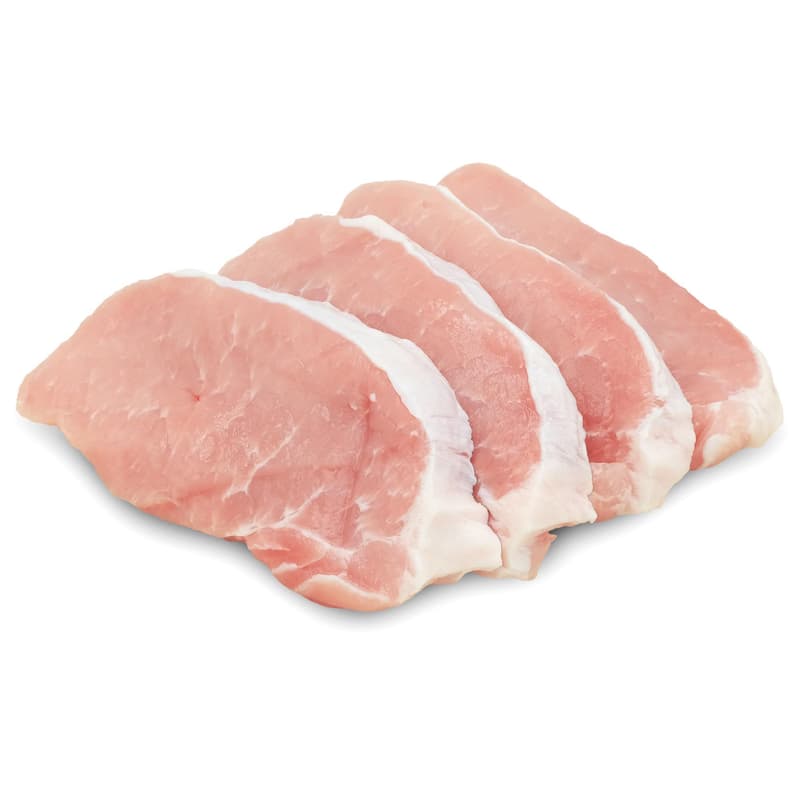 Pork loin steaks
