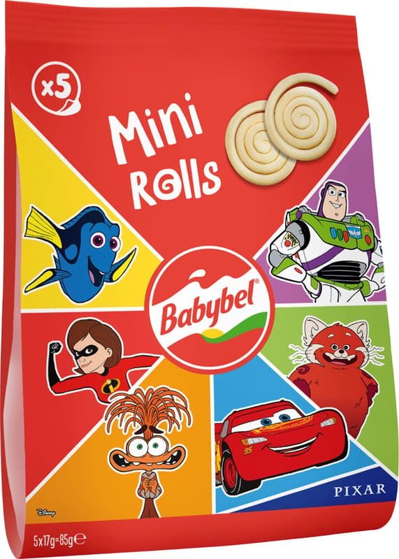 Babybel Mini Rolls 5x17g
