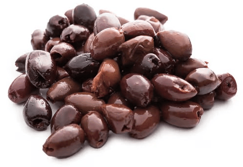 Pappudia Black Kalamata Olives without Pit, processed olives
