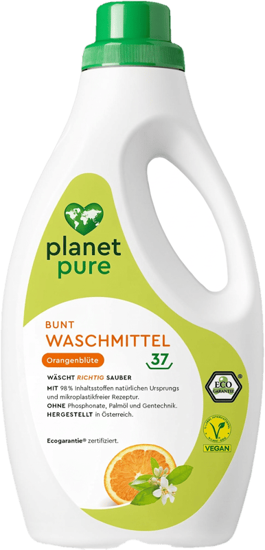 Planet Pure Bunt Waschmittel Orangenblüte