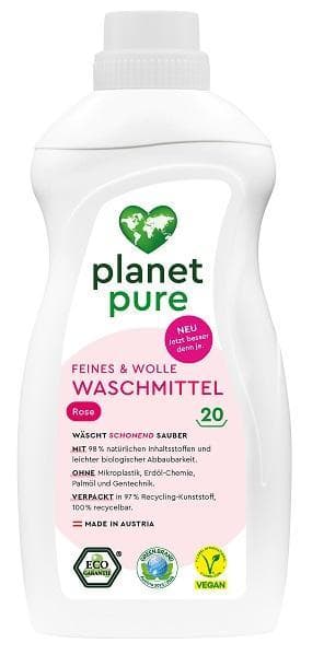 Planet Pure Delicates & Wool Detergent Rose
