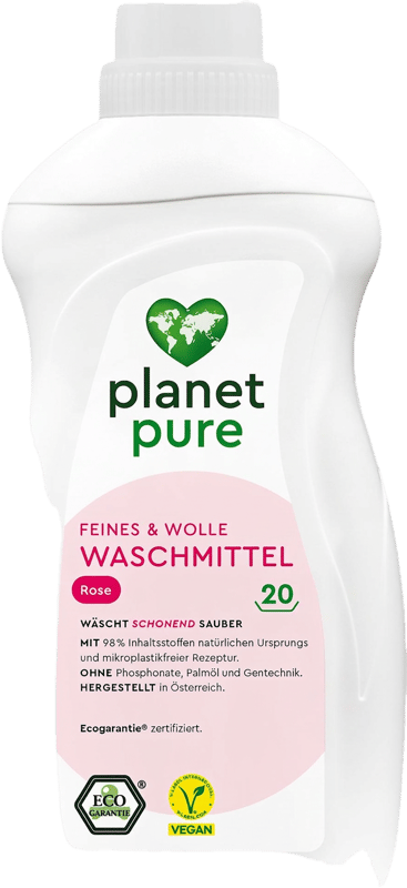 Planet Pure Delicates & Wool Detergent Rose