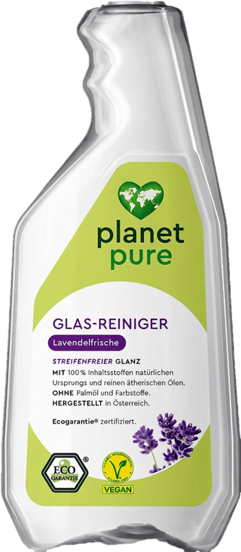 Planet Pure Glas-Reiniger Lavendelfrische Spray