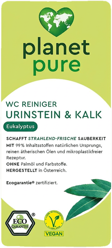 Planet Pure WC Reiniger Urinstein & Kalk Eukalyptus