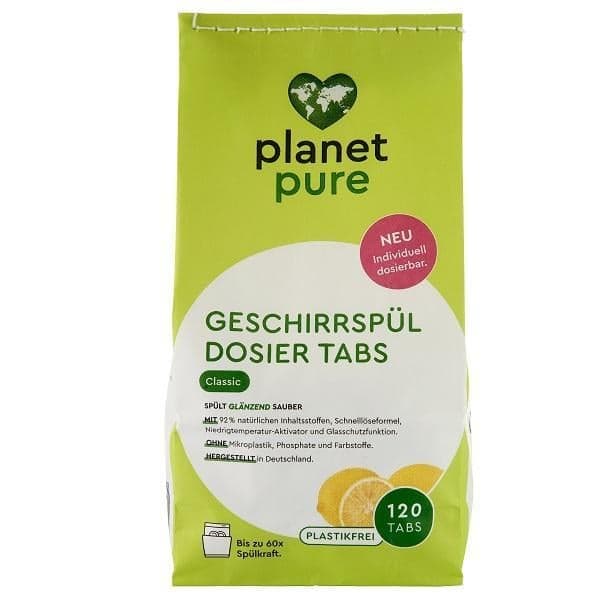 Planet Pure Dishwashing Dosing Tabs