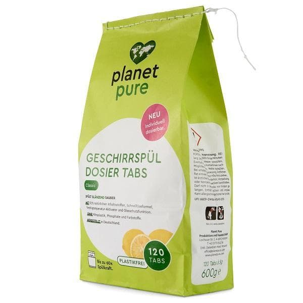 Planet Pure Dishwashing Dosing Tabs