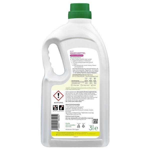Planet Pure Coloured Detergent Hibiscus Peony