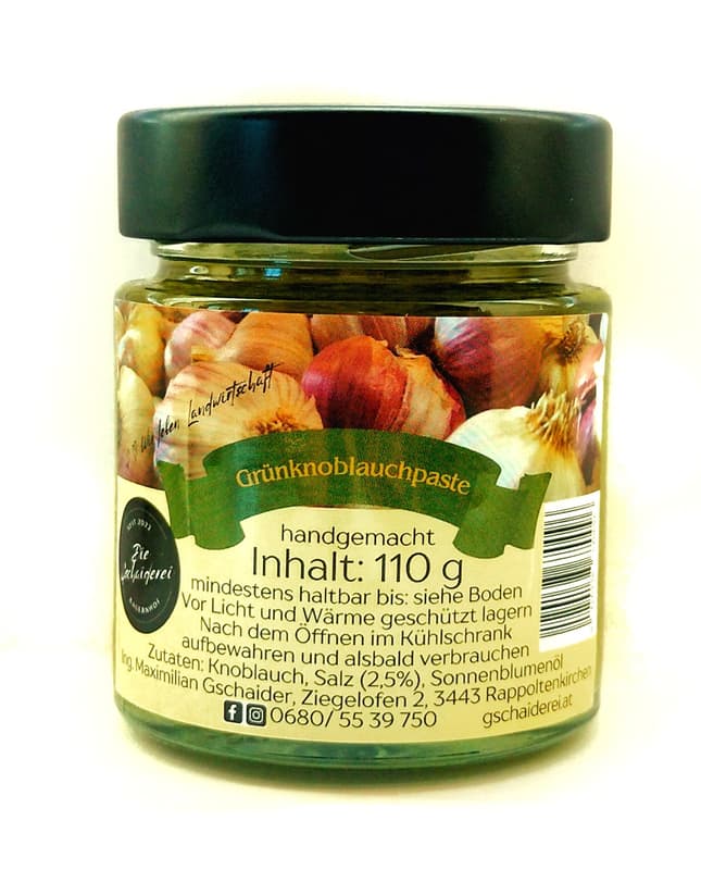 Gschaiderei Knoblauchpaste