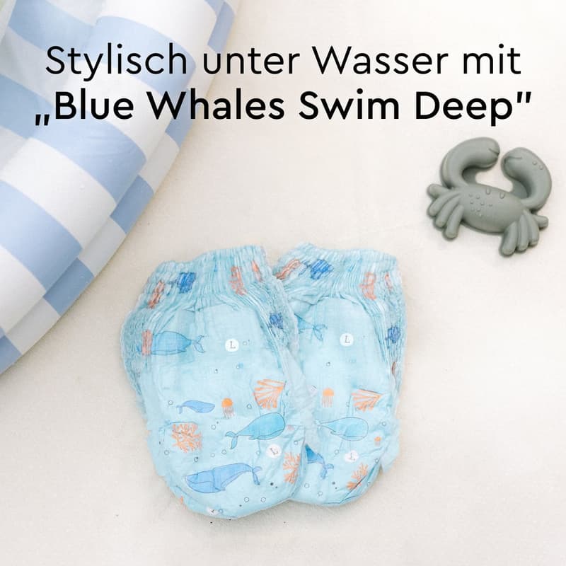LILLYDOO Schwimmwindeln Größe M, 18 Stück