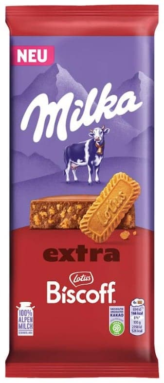 Milka Extra Biscoff