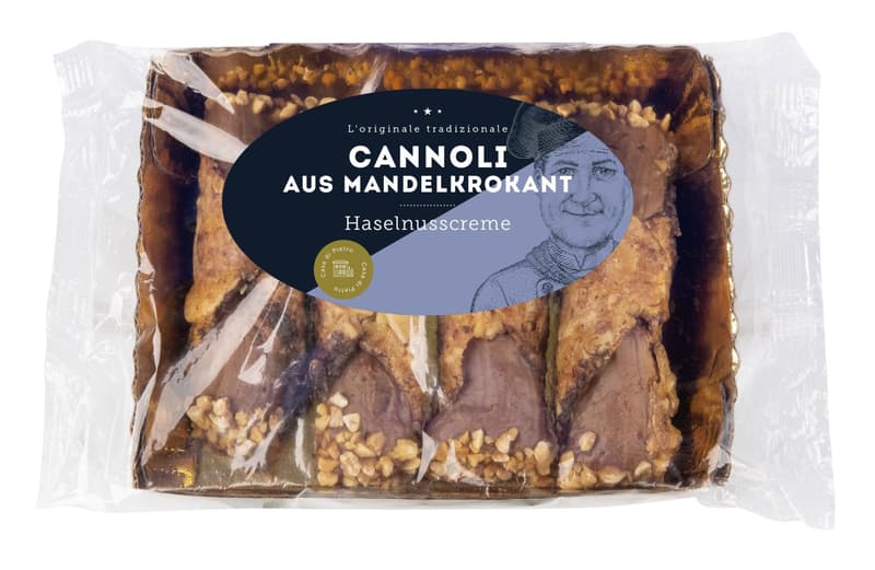 Casa di Pietro Cannoli mit Haselnusscreme